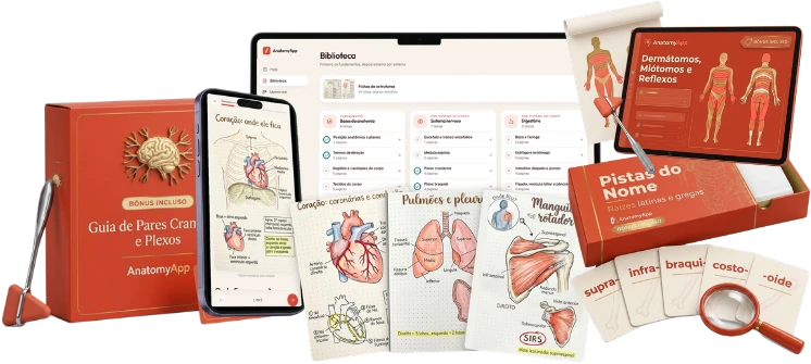 O AnatomyApp completo com os 3 bônus